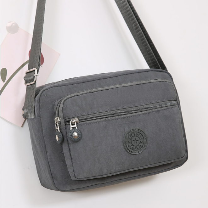 Túi đeo chéo nam nữ thời trang vải canvas, phong cách cá tính unisex K3