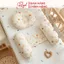 Gối Chặn Cho Bé Sơ Sinh Xô Royal Vải Muslin Mềm Mại Cố Định Tư Thế Ngủ Bé Ngon Giấc Chống Giật Mình