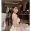 ZuchenbyKao Bờm tóc ribon nơ đen đại