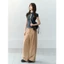 Áo Kẻ Kiểu Dáng Ôm KHAO BOUTIQUE Có Dây Buộc Nơ Nữ Tính KH56