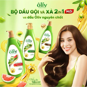Dầu Gội - Dầu Xả - Sữa Tắm ÔLIV /OLIU Nuôi Dưỡng Tóc Bồng Bềnh - Chắc Khỏe - Giảm Rụng - Mêm Mịn 250 / 650mL