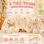 Gấu Bông Thỏ Thơm 35cm Thêu Tên Theo Yêu Cầu - Thú Nhồi Bông Mùi Thơm Dịu Nhẹ Quà Tặng Cao Cấp