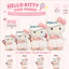 Gấu Bông Hello Kitty Chơi Tennis - Thú Nhồi Bông Mềm Mịn Cao Cấp Quà Tặng Dễ Thương