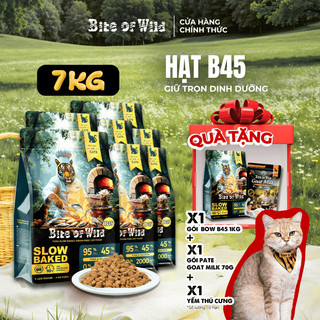 Thức Ăn Cho Mèo Bite Of Wild B45 Combo 7 Gói 1KG 45% Độ Đạm Không Chứa Ngũ Cốc Cho Mèo Mọi Lứa Tuổi
