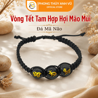 Vòng Chỉ May Mắn Tam Hợp Hợi Mão Mùi đã khai quang điểm nhãn - May Mắn Tài Lộc