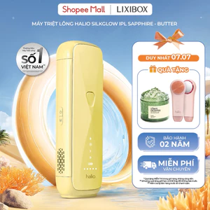 Máy Triệt Lông Halio SilkGlow IPL Sapphire Cooling Hair Removal Device