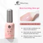 Base top hoa hồng Youth Rose, cứng móng hoa hồng 15ml, sơn móng tay hàng loại 1 nắp dập.
