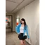 Una Skirt (TSW) Chân váy ngắn hoạ tiết hoa xếp tầng Nữ the.sweaterweather
