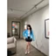 Una Skirt (TSW) Chân váy ngắn hoạ tiết hoa xếp tầng Nữ the.sweaterweather