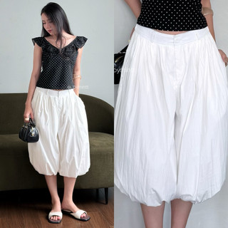 Balloon Pants | Quần bí dáng lửng 2 lớp phong cách summer, năng động, cá tính | Bymintt