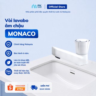 Vòi lavabo tay vặn WATERTEC WT0002 - Pillar Monaco 301M màu trắng bằng nhựa, hàng mới 100% Malaysia