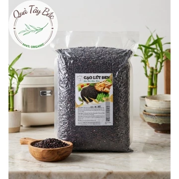 Gạo lứt đen dẻo nguyên cám, gạo lứt than Giảm cân ,Tiểu đường, Eatclean, Healthy túi hút chân không