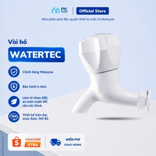 Vòi hồ nhựa tay vặn WATERTEC WT0005 nhựa ABS Malaysia chống oxy hóa