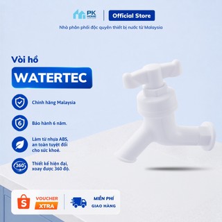 Vòi hồ nhựa WATERTEC WT000B nhựa ABS Malaysia chống oxy hóa
