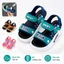Dép sandal quai dán cho bé trai bé gái 2-4 tuổi hình khủng long ShinHome (form nhỏ)
