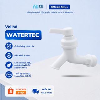 Vòi hồ nước nhựa f27 WATERTEC WT000G nhựa ABS Malaysia chống oxy hóa