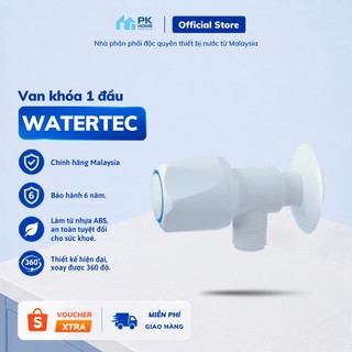 Van 2 đầu WATERTEC màu trắng WT001G nhựa ABS Malaysia chống oxy hóa