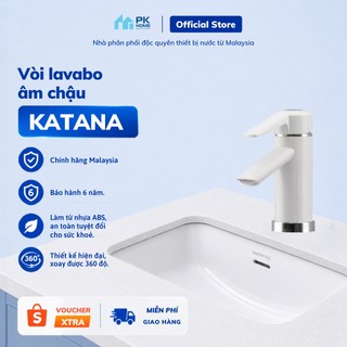 Vòi Lavabo trắng cao cấp WATERTEC thiết kế sang trọng WT0075 nhựa ABS Malaysia chống oxy hóa