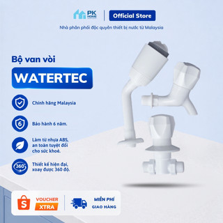Bộ van 3 trong 1 WATERTEC màu trắng WT012L nhựa ABS/PP/POM Malaysia