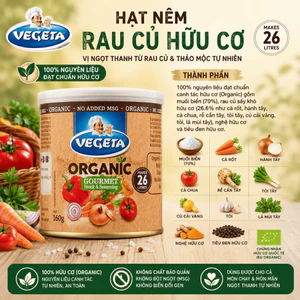 Hạt Nêm Rau Củ Hữu Cơ Vegeta Bella Organic Nhập Khẩu Úc Gia Vị Rau Củ Dùng Nấu Canh Súp Xào Kho