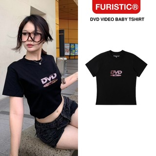 Áo thun babytee tay ngắn 100% cotton. FURISTIC DVD VIDEO BABYTSHIRT