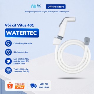 Vòi xịt vệ sinh WATERTEC xám trắng WT012U nhựa ABS Malaysia