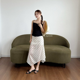 Sereia Skirt | Chân váy cạp thấp layer phong cách mùa hè, đi biển | BYMINTT