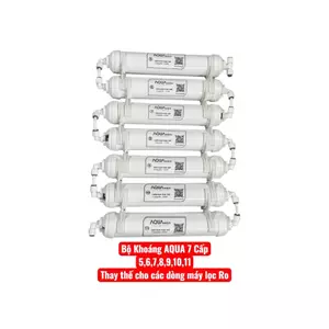 BỘ KHOÁNG AQUA 7 CẤP 5,6,7,8,9,10,11- Hàng Chính Hãng dùng cho các dòng máy lọc Ro trên thị trường