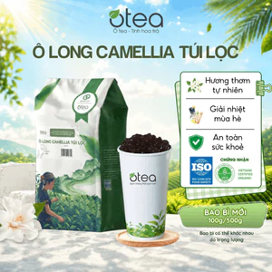 Trà Ô long Camellia túi lọc Otea 500g, Trà Oolong hương Camellia ngọt nhẹ, Pha trà sữa, trà trái cây Mô tả: