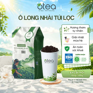 Trà Ô long nhài túi lọc Otea 500g, Trà Oolong hương nhài tự nhiên, Pha trà sữa, trà trái cây, nguyên liệu pha chế