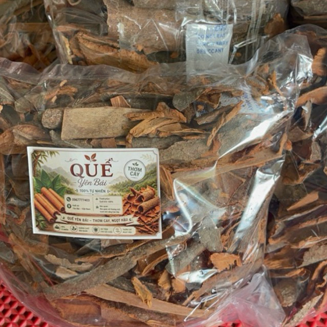 1KG Quế mảnh vụn Yên Bái nhiều dầu, thơm cay. Hàng chuẩn loại 1 Yên Bái