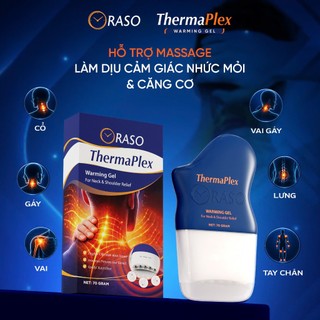 Thanh Bi Lăn Oraso ThermaPlex (70ml) - Gel massage hỗ trợ đau lưng, cổ vai gáy, tê bì chân tay, nhức mỏi, căng cơ