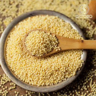 Hạt Kê Nếp 1kg Hút Chân Không – Kê Vàng Dẻo Thơm, Nấu Cháo, Làm Bánh, Ăn Dặm, Dễ Tiêu Hóa