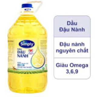 Dầu Simply đậu nành nguyên chất 1l,2l HSD 2025