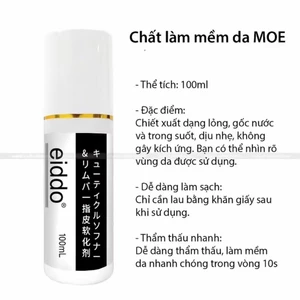 Xịt làm mềm da EIDDO 100ml. Làm mềm da nhanh, hỗ trợ lấy da chết và da thừa dễ dàng.