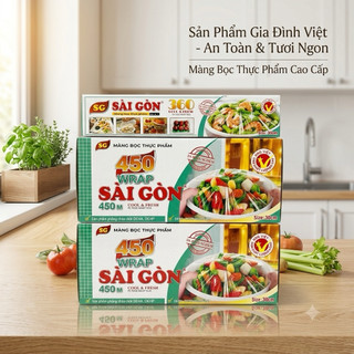 Cuộn màng bọc thực phẩm siêu tiện dụng cho gia đình