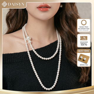[ DAISYN ] N450 Phụ kiện trang sức ngọc nhân tạo đá chuỗi ngọc nhân tạo đá chuỗi chuỗi ngọc nhân tạo đá dây chuyền nữ