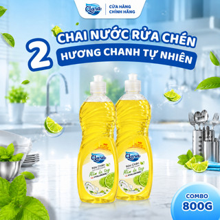 QUÀ TẶNG Nước Rửa Chén Clara Chanh Tự Nhiên 400g NRCC10, Nước Rửa Chén Sạch Nhanh Dầu Mỡ, Thơm Mát, Tiết Kiệm
