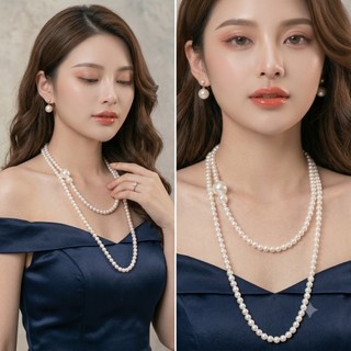 [ DAISYN ] N450 Phụ kiện trang sức ngọc nhân tạo đá chuỗi ngọc nhân tạo đá chuỗi chuỗi ngọc nhân tạo đá dây chuyền nữ