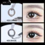 Lens mắt 523 Choco màu nâu socola vân xoáy tự nhiên, size lớn - thương hiệu LUNA EYES