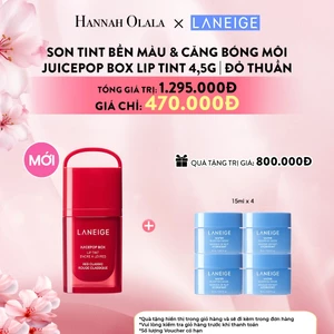 Son Tint bền màu và căng bóng môi Laneige Juicepop Box Lip Tint 4,5g