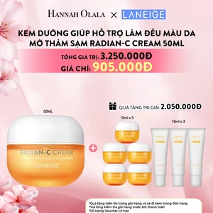 Kem dưỡng trắng da làm mờ đốm nâu Laneige RadianC Cream 50ML