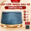 LÓT CỐP nhựa dẻo xe Vinfast VF5/Herio Green, lót cốp nhựa ô tô dẻo đàn hồi, chống nước vừa khít xe