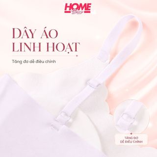 Áo lá nữ học sinh chất su không đường may mềm mịn, Áo lót bé gái đệm mút mỏng thoáng mát B7133