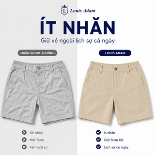Quần Short Nam Kaki Cao Cấp, Quần Đùi Nam Co Giãn, Form Đẹp, Vải Mềm Mịn, Chất Dày Dặn, 8 Màu Dễ Phối Đồ