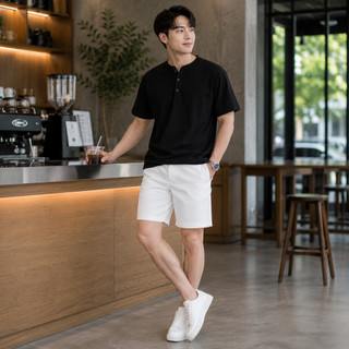 Quần Short Nam Kaki Cao Cấp, Quần Đùi Nam Co Giãn, Form Đẹp, Vải Mềm Mịn, Chất Dày Dặn, 8 Màu Dễ Phối Đồ