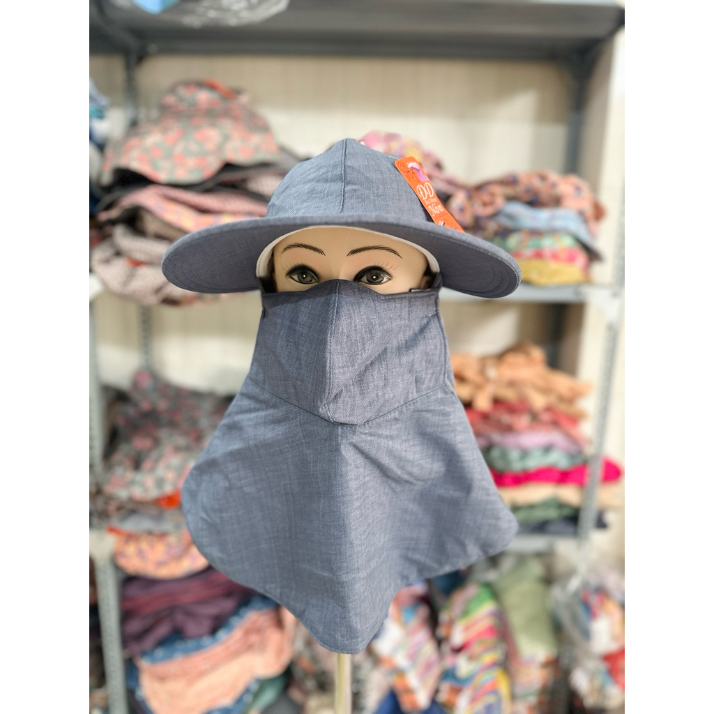 Nón Mũ Chống Nắng Vành To Thoáng Mát Cho Nữ, Miếng Dán/ Dây Kéo Thời trang