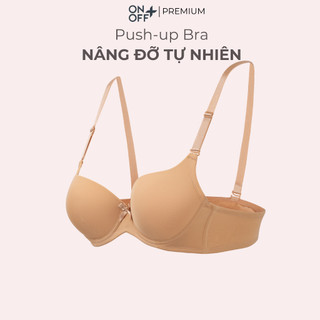 Áo lót bra nâng ngực tự nhiên co giãn linh hoạt ONOFF- 16UC24A028