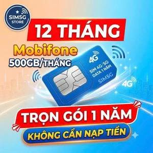 Sim Mobifone MDT255, MDT350, 1000GB, 12MDT50, 6MDT150,U1500 12MDT150, 500GB Sim 4G 5G Sim Data Esim