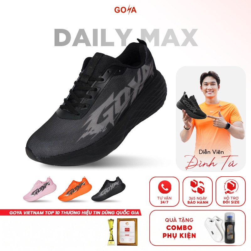 Giày Thể Thao Chạy Bộ Nam Nữ Tập Luyện Hằng Ngày GOYA DAILY MAX Năm 2026 - Nhẹ, Êm Ái, Thoáng Khí 2